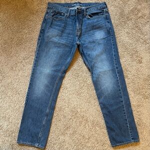 Old Navy Slim Built-In Tough Jeans Men’s 36x32 Medium Wash Denim Never Worn
